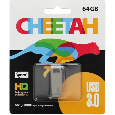Afbeelding van Imro Usb stick Geheugenkaart 3.0 High Speed 64 GB Grijs