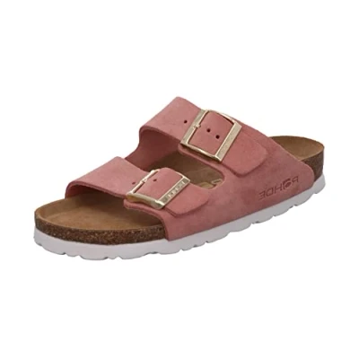 Afbeelding van Rohde Pantoffels, Dames, Maat: 37, Pink Leer