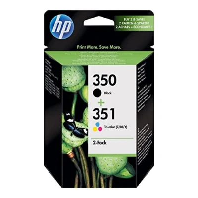 Afbeelding van HP 350 Black &amp; 351 Colour Ink Cartridge Bundle Pack