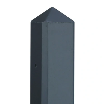 Afbeelding van Berton paal Schelde antraciet gecoat hoekmodel 277 cm Tuindeco