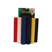 Afbeelding van Dacron repair patch royal blauw 24x37cm (2 stuks)