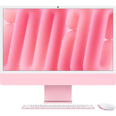 Afbeelding van Apple iMac 24&quot; Roze (2024) M4 chip, 8 CPU/GPU, 16GB/256GB SSD