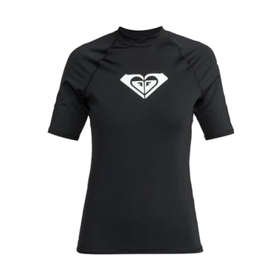 Afbeelding van Roxy Whole Hearted SS Bikinitop, Dames, Maat: Large, Anthracite