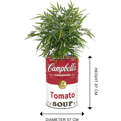 Afbeelding van Campbell&#039;s Soup retro industrieel 200 L plantenbak