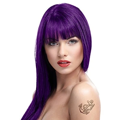 Afbeelding van Renbow Crazy Color Semi Permanente Haarkleurcrème Paars 100 ml