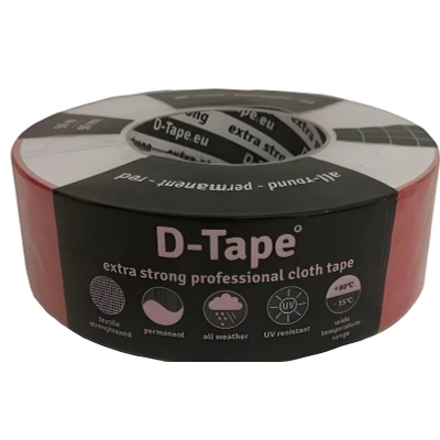 Afbeelding van Deltaflix ducttape 50m/ 5cm Rood