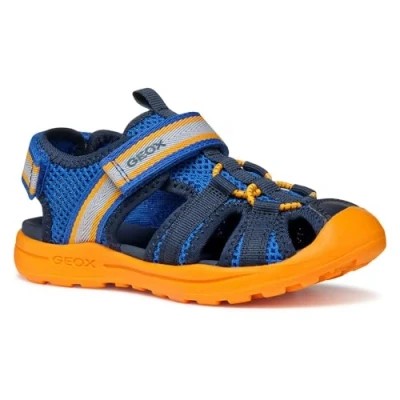 Afbeelding van Geox J Vaniett Boy A sandalen voor heren, Koningsblauw Oranje