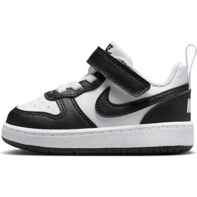 Afbeelding van Nike Court Borough Low Recraft Schoen voor baby&#039;s en peuters, uniseks, baby, Wit Zwart, 26 EU