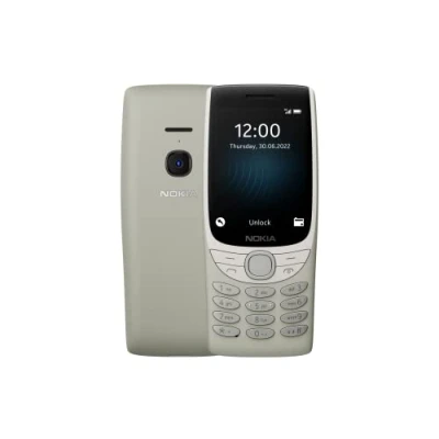 Image de Nokia 8210 4G téléphone de service double SIM RAM 48 Mo / Mémoire interne 128 microSD slot 320 x 240 pixels rear camera 03 MP sable