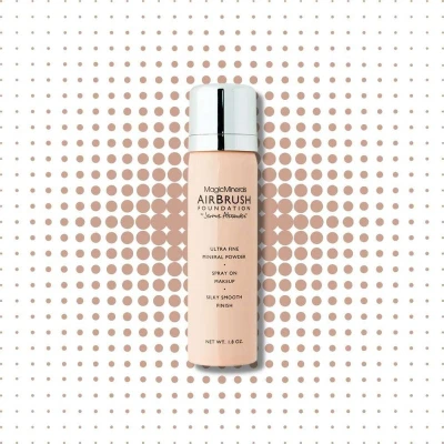 Afbeelding van Magic Minerals AirBrush Foundation by Jerome Alexander Light/Medium Make up Met een natuurlijke dekking Hylaluronzuur en Agrireline