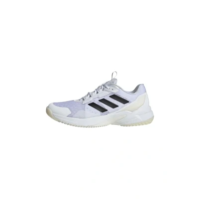 Afbeelding van adidas Performance Indoor Crazyflight Volleybalschoenen, Heren, Maat: 44, Cloud white/core black/core white Textiel/ synthetisch