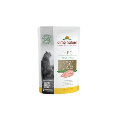 Afbeelding van Almo Nature HFC Kat Kipfilet 55 gr