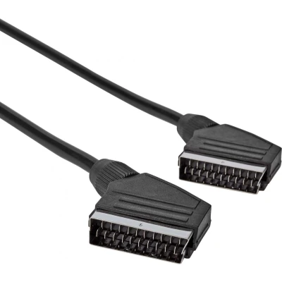 Afbeelding van Scart kabel 0.6 meter Zwart Allteq