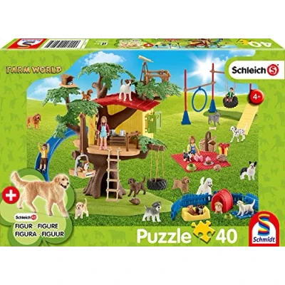 Image de Puzzle 40 pièces Farm World : Amis heureux