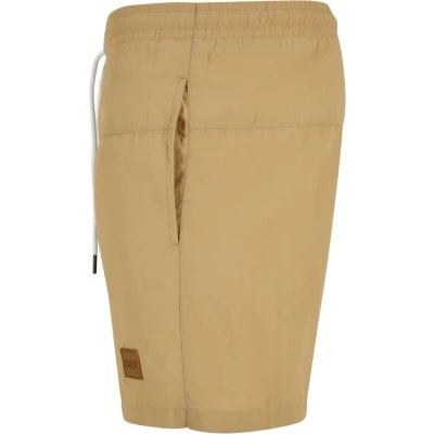 Afbeelding van Urban Classics Block Zwemshorts, Heren, Maat: Large, Unionbeige