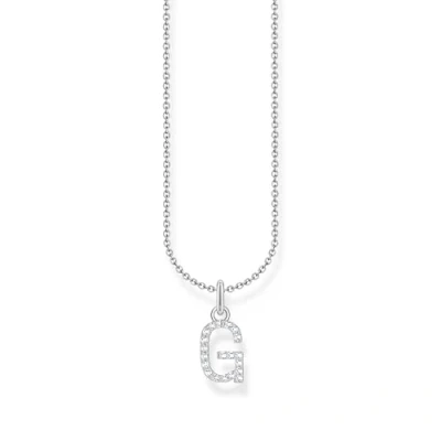 Afbeelding van Thomas Sabo KE2246 051 14 L45V Halsketting Dames 925er Zilver 38 45cm
