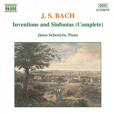 Afbeelding van Janos Sebestyen Inventions &amp; Sinfonias (CD)