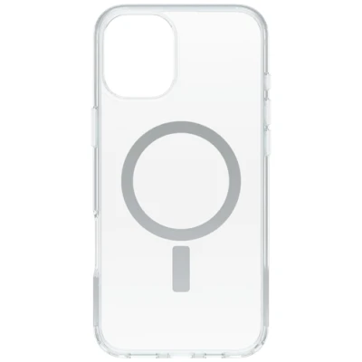 Image de Otterbox Symmetry Apple iPhone 16 Plus Back Cover avec Aimant MagSafe Transparent