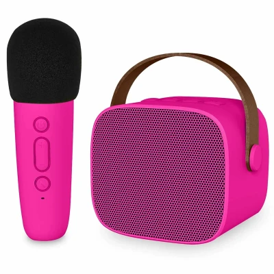 Afbeelding van imoshion Kids Karaoke Set Speaker en microfoon Hot Pink
