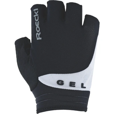 Afbeelding van Roeckl Fietshandschoenen zomer Itamos 2 Unisex High Performance black white 11