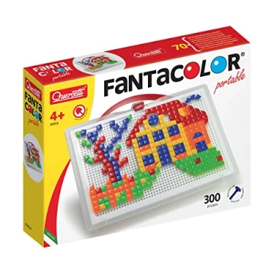 Afbeelding van Quercetti 0954 FC Draagbare Grote Vierkante Creatieve Vrije Tijd Mozaïekspel