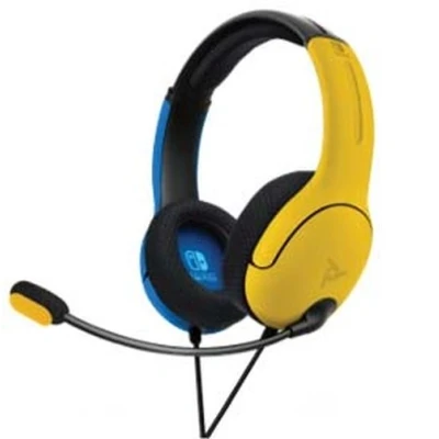 Afbeelding van PDP Casque LVL40 Stéréo pour Nintendo Switch, Jaune &amp; Bleu [Amazon Exclusive]