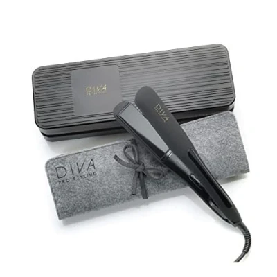 Image de Lisseur Diva Pro Styling Pro218 Câble Electrique Elégance Durable Arrêt Automatique Noir