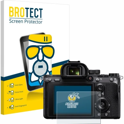 Afbeelding van BROTECT Screenprotector voor Sony Alpha 7 III / 7R II 7S Folie Beschermfolie Beschermglas matte