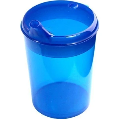 Afbeelding van Medi Inn+ drinkbeker beker 250 ml (kleur: blauw, opening: 4 x mm)