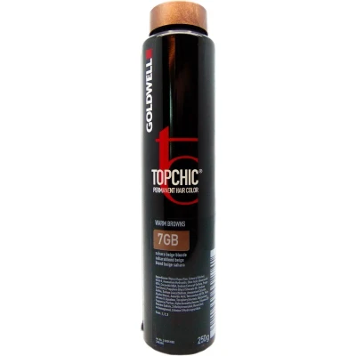 Afbeelding van Goldwell Topchic Hair Color bus 250 ml 7GB Sahara Beige Blond