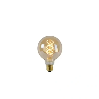 Afbeelding van Lucide Lichtbron G95 amber LED 9,5cm E27 dimbaar