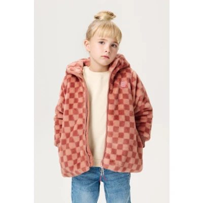 Afbeelding van Noppies Jas Nappa Cameo Brown Maat 98