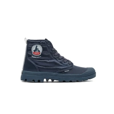 Afbeelding van Palladium Uniseks Pampa enkellaars, Blauw