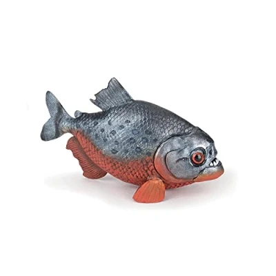 Image de Papo Figurine Peinte A La Main Vie sauvage Piranha 50253 À Collectionner pour Enfants Filles et Garçons Partir de 3 Ans