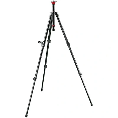 Image de Manfrotto 755XB Trépied aluminium pour petite rotule vidéo à base plate