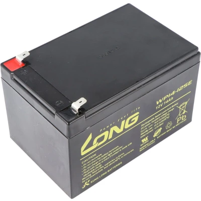 Afbeelding van Kung Long WP14 12SE PB loodbatterij, cyclusbestendige versie met 6,3 mm Faston stekkercontacten