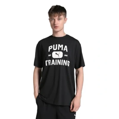 Afbeelding van M Graphics T shirt décontracté avec logo du train PUMA Noir