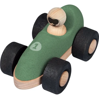 Afbeelding van Korko Groene kurkracewagen