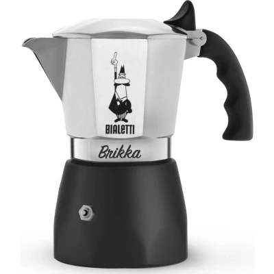 Afbeelding van Bialetti Brikka Percolator 4 kops Aluminium