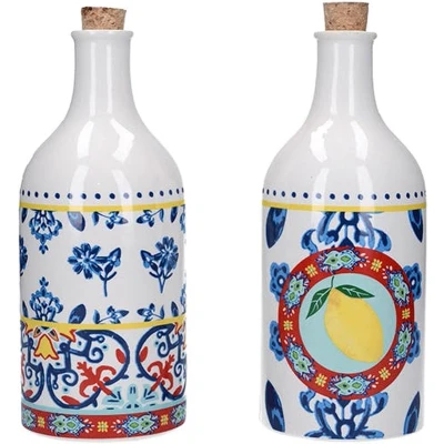 Afbeelding van KitchenCraft Olie &amp; Azijn Set World of Flavours 500 ml