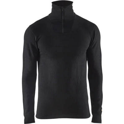 Afbeelding van Blaklader Onderhemd XWARM 1/2 rits 4894 1706 Zwart 5XL
