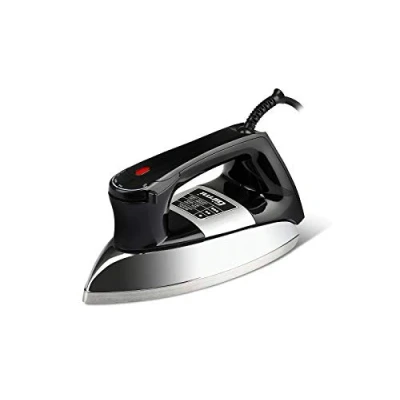 Afbeelding van Girmi Droogstrijkijzer, 900 W, aluminium, zwart