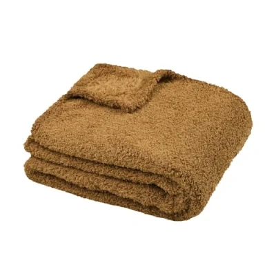 Afbeelding van Lovely Casa Plaid Montreal Camel 130 x 160 cm