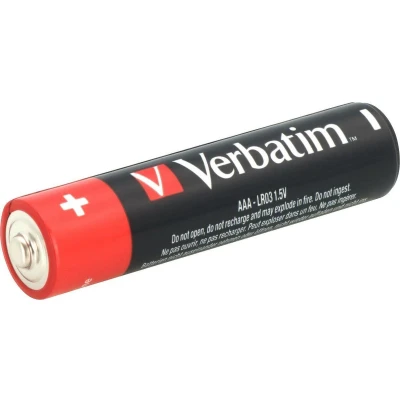 Afbeelding van Verbatim Batterij Alkaline, Micro, AAA, LR03, 1.5V Premium, Retail Blister (8 pack)