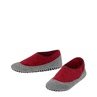 Image de FALKE Cosy Slipper K HP laine picots sur la semelle 1 paire, Chaussettes Chaussons Mixte enfant, Rose (Red Pepper 8074), 29 30
