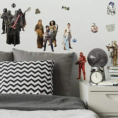 Afbeelding van Star Wars episode verwijderbare sticker