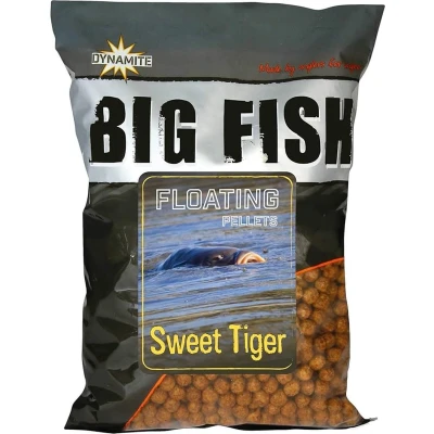 Afbeelding van Dynamite Baits Big Fish Floating Pellets (1,1kg) Smaak : Sweet Tiger