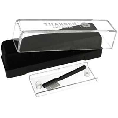 Afbeelding van Thakker Soft Brush antistatische vinylborstel met fluwelen vulling en naaldborstel