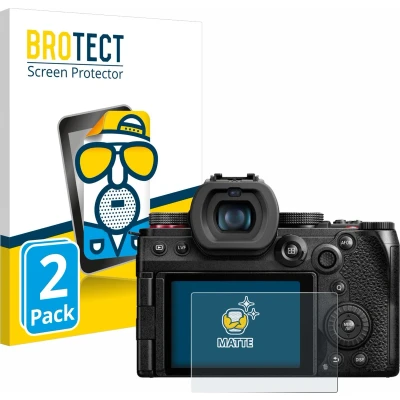 Afbeelding van BROTECT Screenprotector voor Panasonic Lumix DC G9 II Folie Beschermfolie matte (2 Stuks)