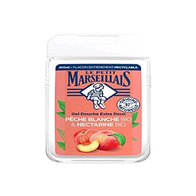 Afbeelding van Le Petit Marseillais Extra Milde Douchegel Witte Perzik en Biologische Nectarine 250 ml